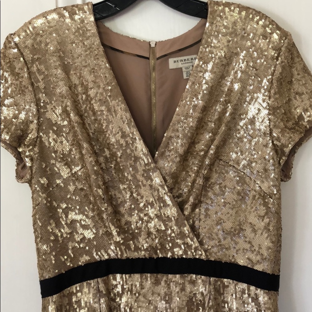 Gold Sequin Dress - Picture 2 of 7